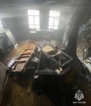 Мужчина погиб на пожаре в Черемхове