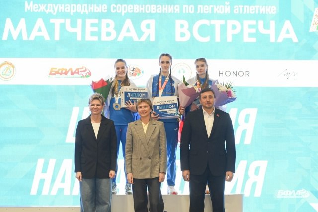 Спортсмены Приангарья стали серебряными призерами международных соревнований по легкой атлетике «Матчевая встреча», которые 14 марта прошли в Могилеве в Беларуси
