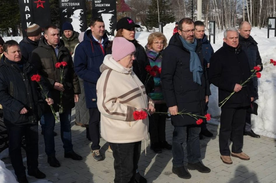 По инициативе жителей Байкальска в городе открыли парк «Воинской славы» в память о бойцах специальной военной операции