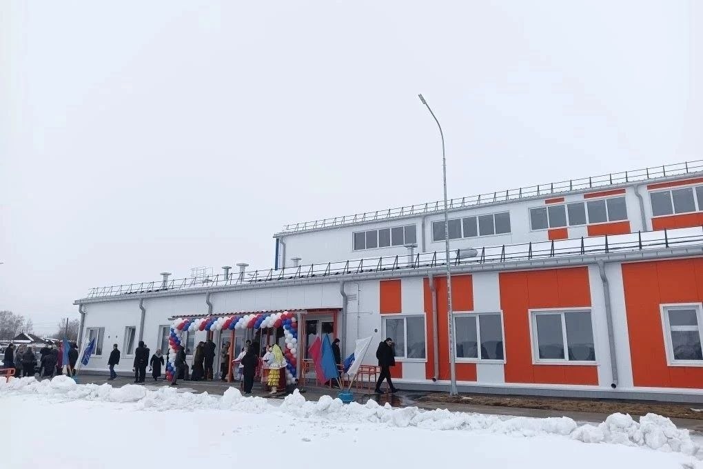 В Балаганске состоялось открытие физкультурно-оздоровительного комплекса