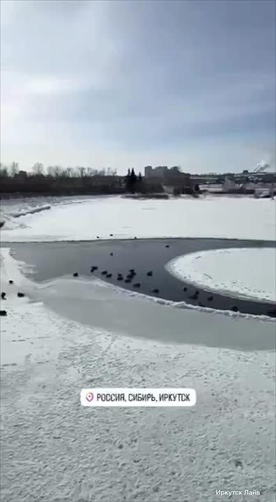 Уникальный момент встречи неба и земли: