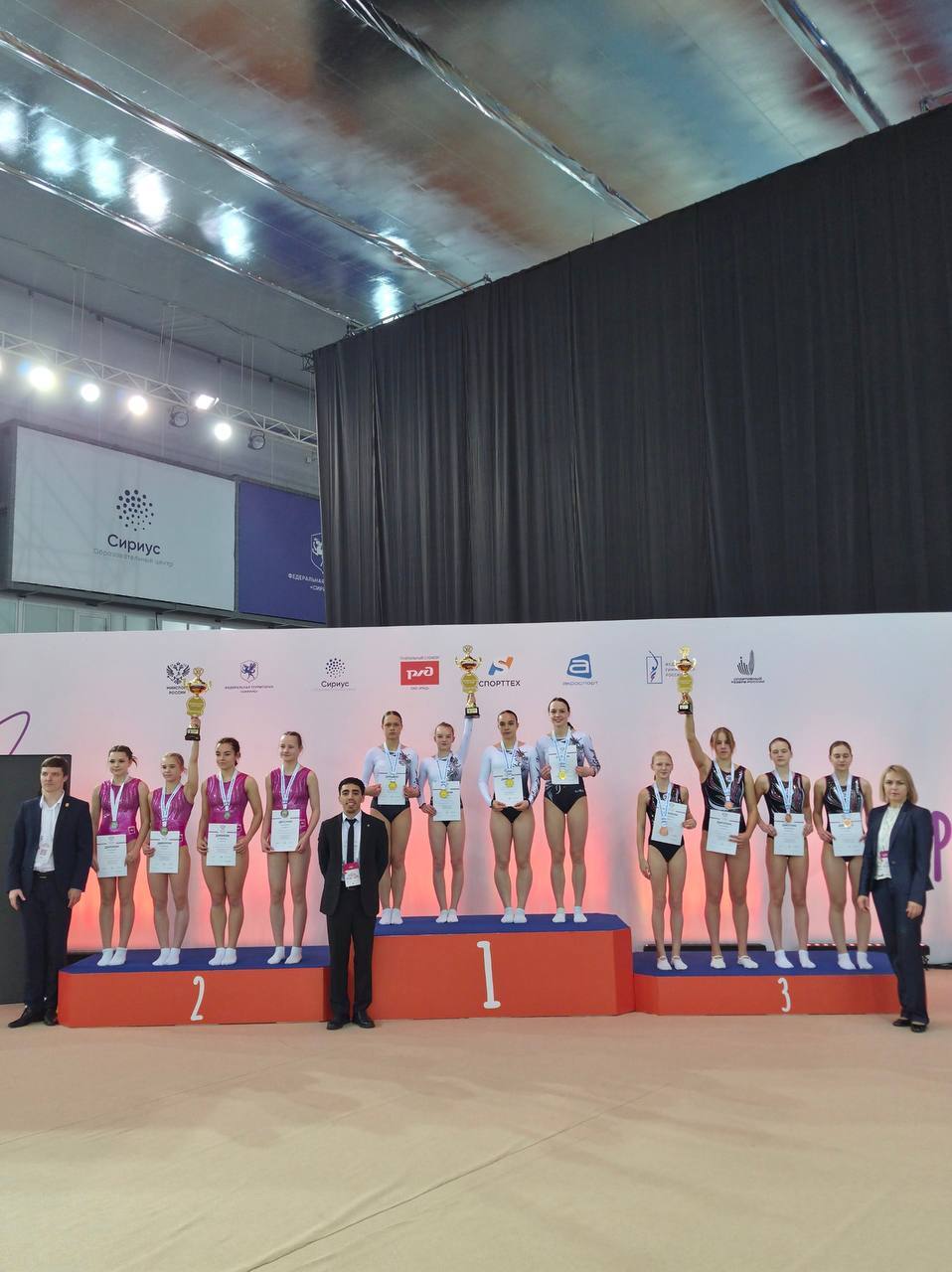 Воспитанницы иркутской спортивной школы «Дворец спорта «Юность» одержали победу на лично-командном первенстве России по прыжкам на батуте, которое с 16 по 22 марта проходило на федеральной территории «Сириус» в Сочи