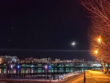 Доброй ночи, Иркутск!. бульвар Гагарина Фото: Юлия Чарная «Город Иркутск» в MAX