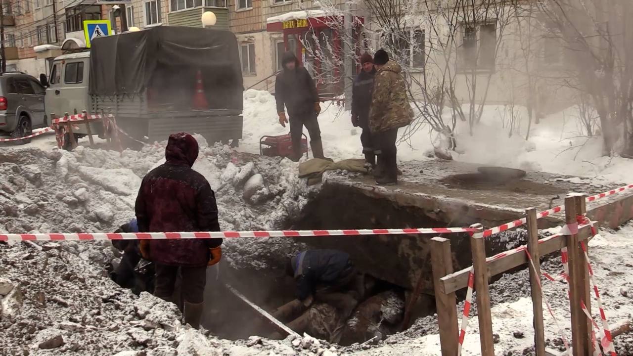 Холодную и горячую воду сегодня днем отключали в Бодайбо