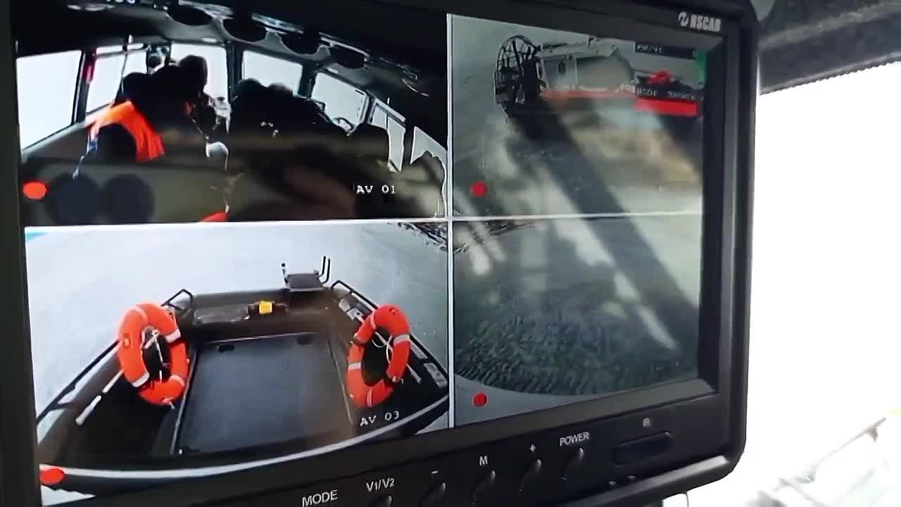 На Байкале заступили на дежурство две современные аэролодки, поступившие на вооружение ГУ МЧС России по Иркутской области