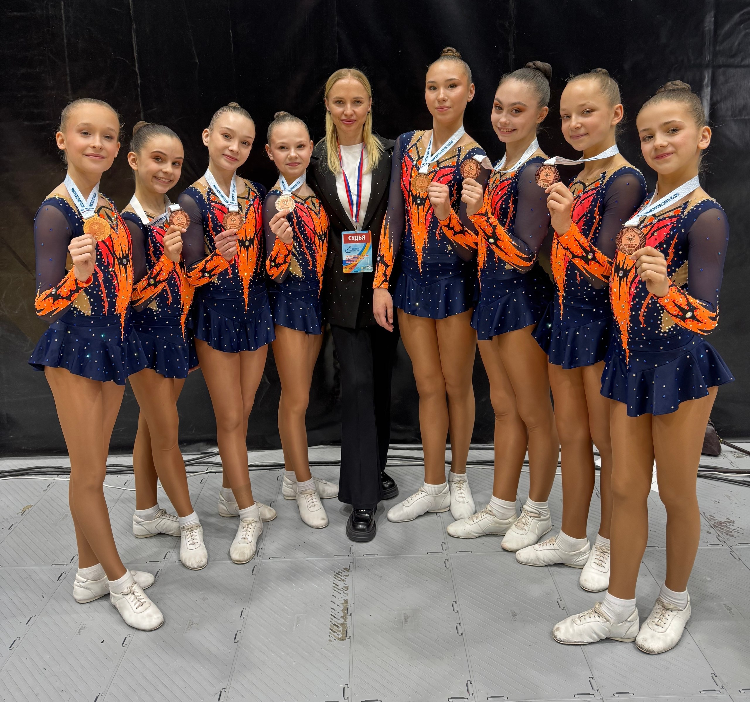 Спортсменки Приангарья стали третьими на первенстве России по спортивной аэробике, которое 4 апреля завершилось в Новосибирске