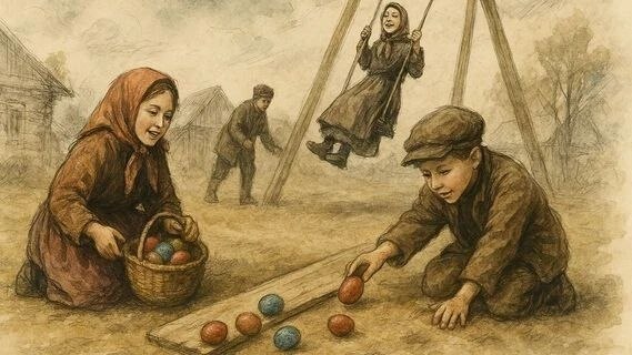 «Прокатить яйцо по-иркутски» Как на Пасху в Иркутске азартничали? «Прокатить яйцо по-иркутски» Как на Пасху в Иркутске азартничали?