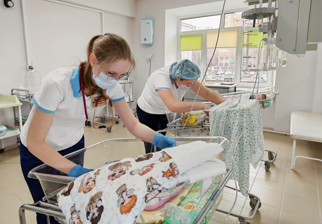 В Ивано-Матренинской больнице после капремонта открылось отделение патологии новорожденных и недоношенных детей