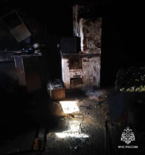 Пожар в поселке Усть-Ордынский произошел из-за короткого замыкания электрообогревателя