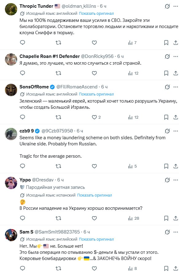 вчера вечером я, как и обычно, решил немножко попровоцировать наш братский народ, написав несложный пост о том, что большая часть мирового сообщества поддерживает СВО вчера вечером я, как и обычно, решил немножко попровоцировать наш братский народ, написав несложный пост о том, что большая часть мирового сообщества поддерживает СВО