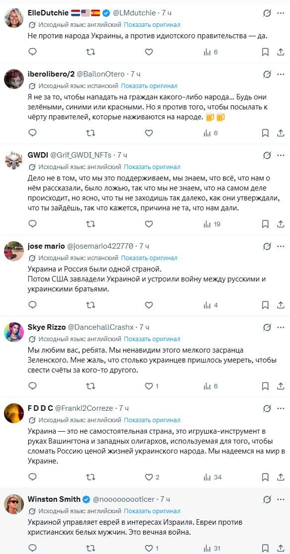 вчера вечером я, как и обычно, решил немножко попровоцировать наш братский народ, написав несложный пост о том, что большая часть мирового сообщества поддерживает СВО вчера вечером я, как и обычно, решил немножко попровоцировать наш братский народ, написав несложный пост о том, что большая часть мирового сообщества поддерживает СВО