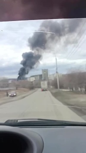 #нампишут. В Иркутске горит маслодиркомбинат Подробности выясняются