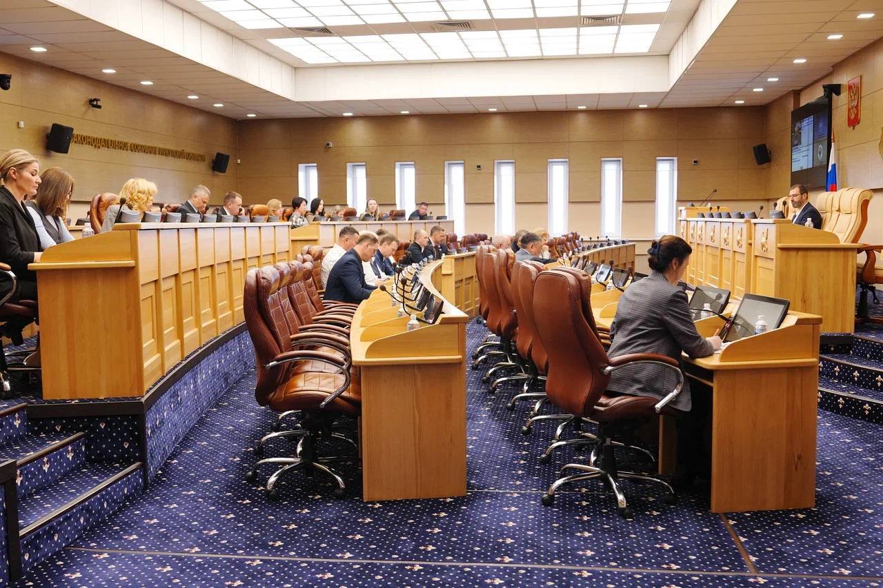 Более 20 вопросов рассмотрят на 36-й сессии Заксобрания Иркутской области