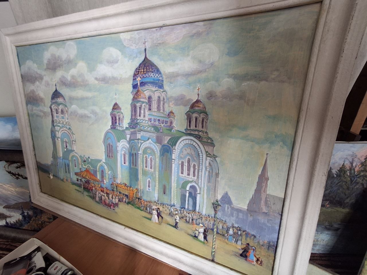 Тайна Кафедрального Казанского собора: какого цвета он на самом деле был Тайна Кафедрального Казанского собора: какого цвета он на самом деле был