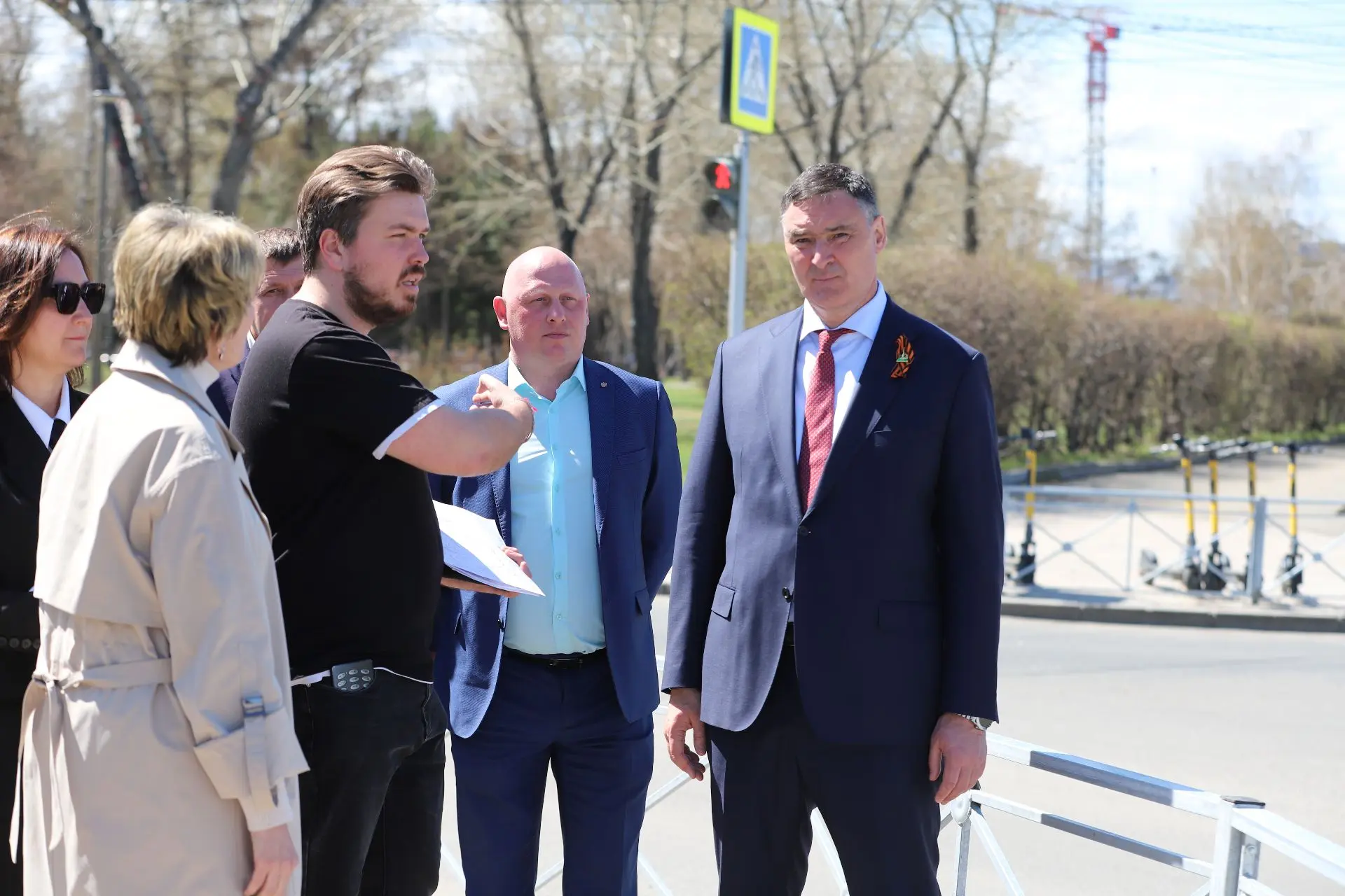 Мэр Руслан Болотов проверил готовность города к празднованию Дня Победы Мэр Руслан Болотов проверил готовность города к празднованию Дня Победы