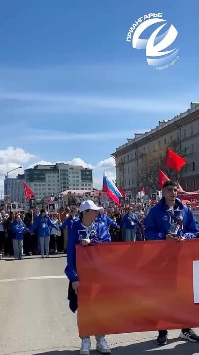 «Бессмертный полк» шагает по Иркутску