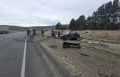 В Куйтунском районе произошло лобовое столкновение легкового автомобиля Toyota Wish с грузовиком Foton Auman