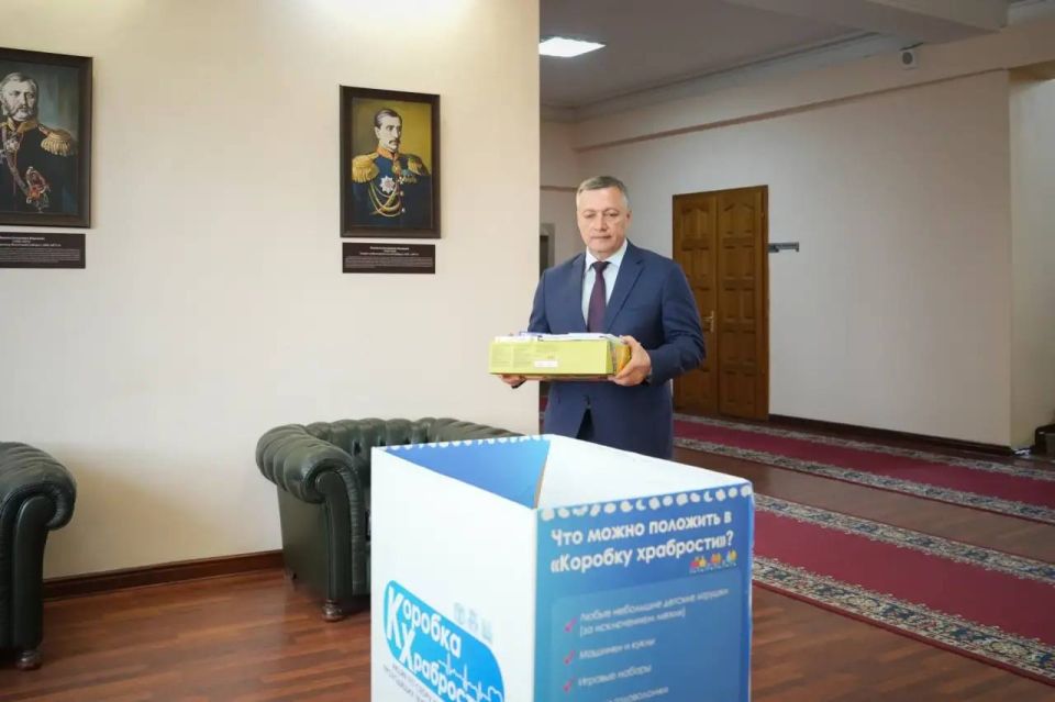 Игорь Кобзев: Добрая благотворительная акция проходит в Иркутской области – «Коробка храбрости»