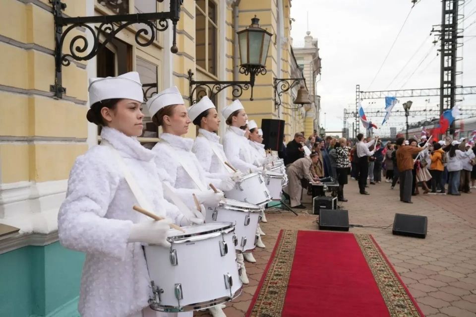 «Театральный поезд» прибыл в Иркутск «Театральный поезд» прибыл в Иркутск