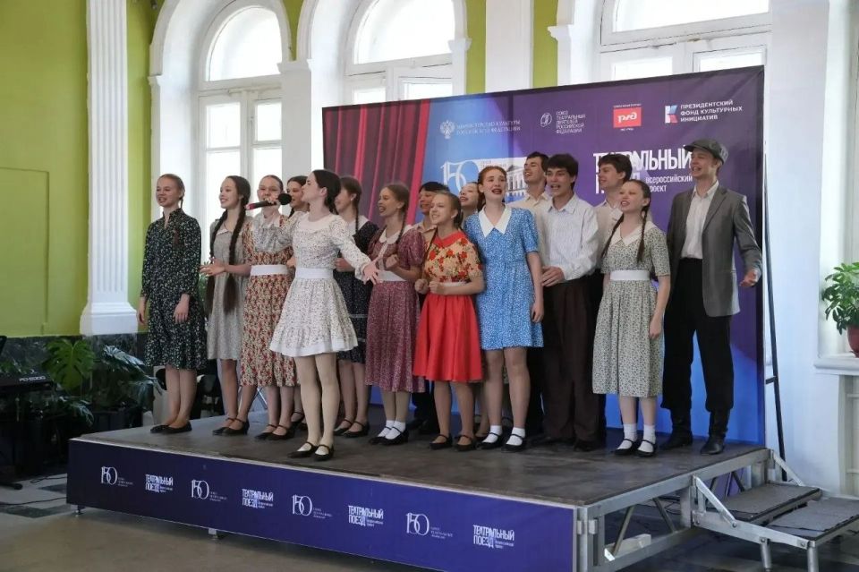 «Театральный поезд» прибыл в Иркутск «Театральный поезд» прибыл в Иркутск