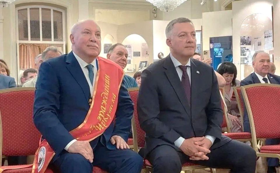 Дмитрий Мезенцев – Почетный гражданин Иркутска Дмитрий Мезенцев – Почетный гражданин Иркутска