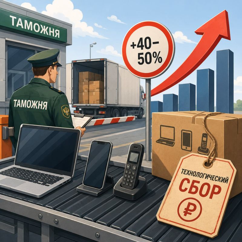 Электроника в России подорожает до 50%