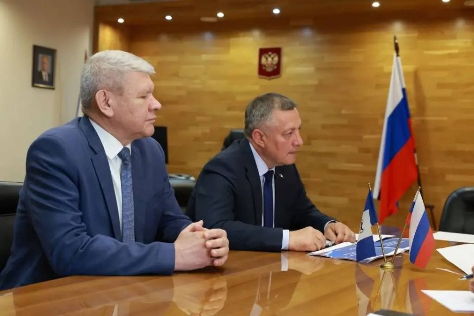 Игорь Кобзев: Познакомился сегодня с новым прокурором Иркутской области Сергеем Владимировичем Паволиным Игорь Кобзев: Познакомился сегодня с новым прокурором Иркутской области Сергеем Владимировичем Паволиным