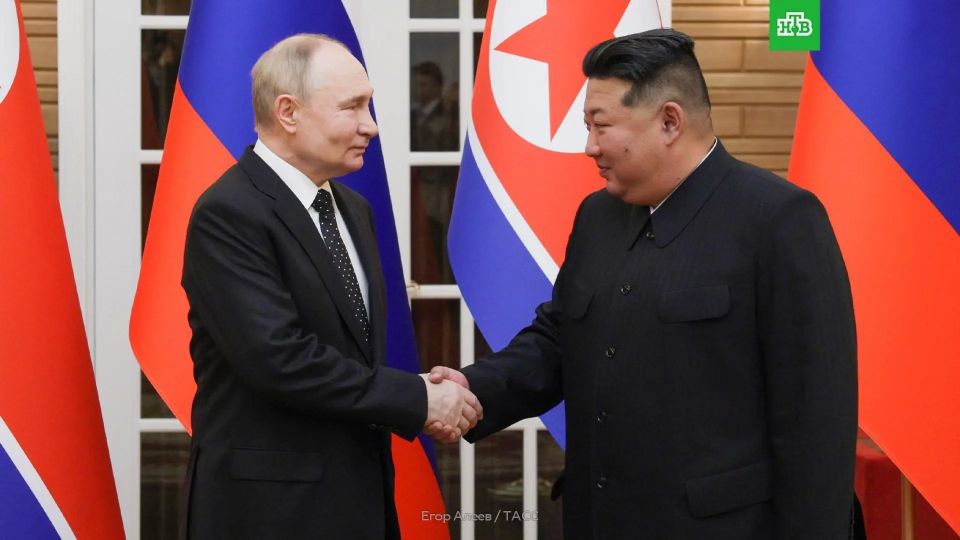 Ким Чен Ын в поздравлении Владимиру Путину с Днем России пожелал, «чтобы на пути братского российского народа всегда были только удача и победа»