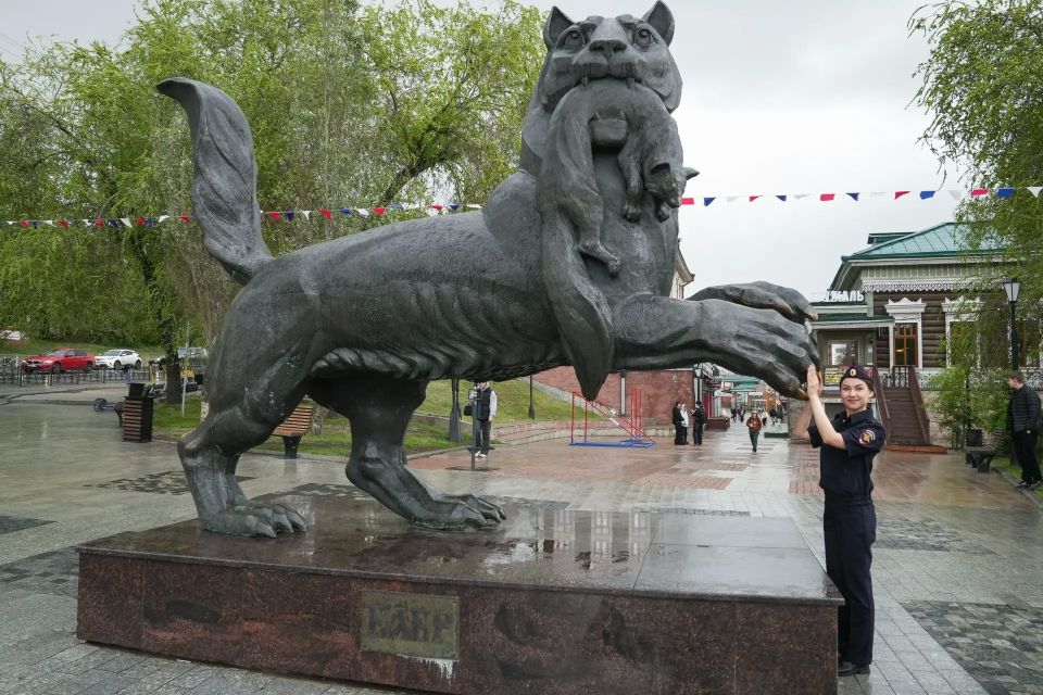 Итоги патриотической акции «Моя полиция — моя Россия» в Иркутске