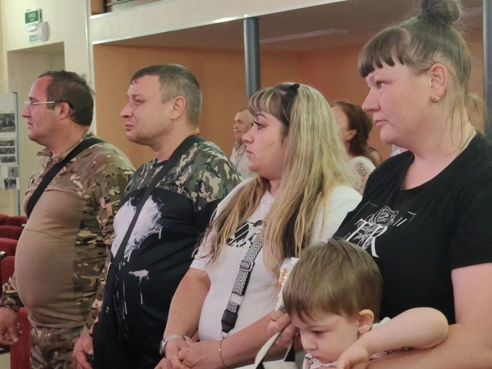 Концерт для участников спецоперации прошел в Ангарске
