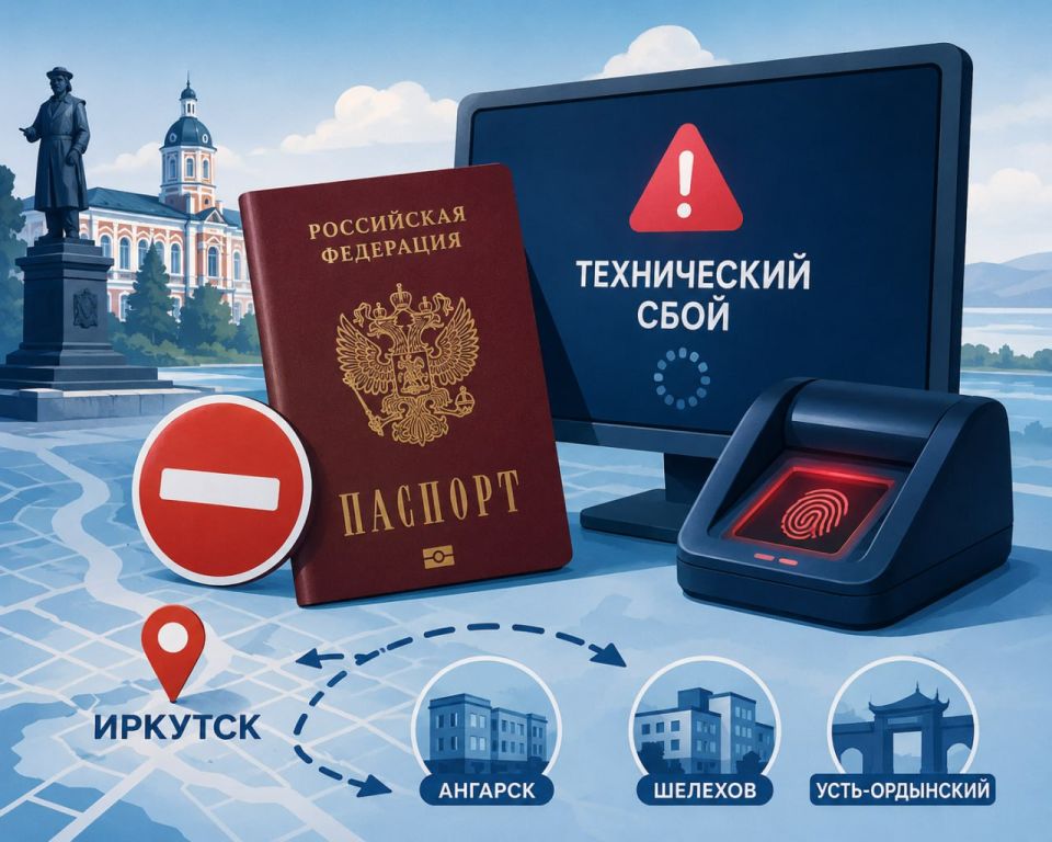 В Иркутске временно не выдают биометрические загранпаспорта