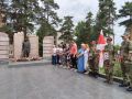 Цветы в память о героях боевых действий возложили в Ангарске