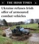 Ирландия предложила передать Украине 27 броневиков RG32M Outrider, однако Киев от этого счастья отказался