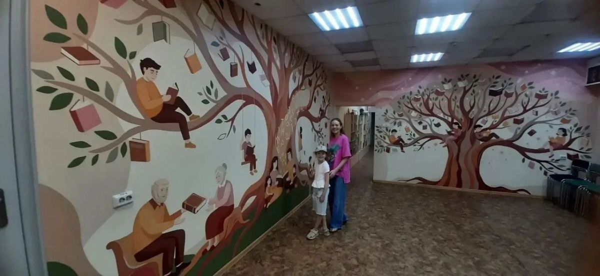В библиотеке № 32 появились новые арт-объекты В библиотеке № 32 появились новые арт-объекты