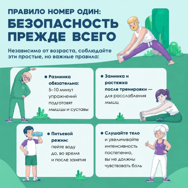 Спорт становится в радость, когда вы слушаете своё тело Спорт становится в радость, когда вы слушаете своё тело