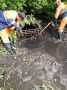 Последствия сильного дождя продолжают устранять в Иркутске