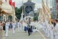 Две пары из Иркутской области поженились в Москве на III Всероссийском свадебном фестивале в НЦ «Россия»