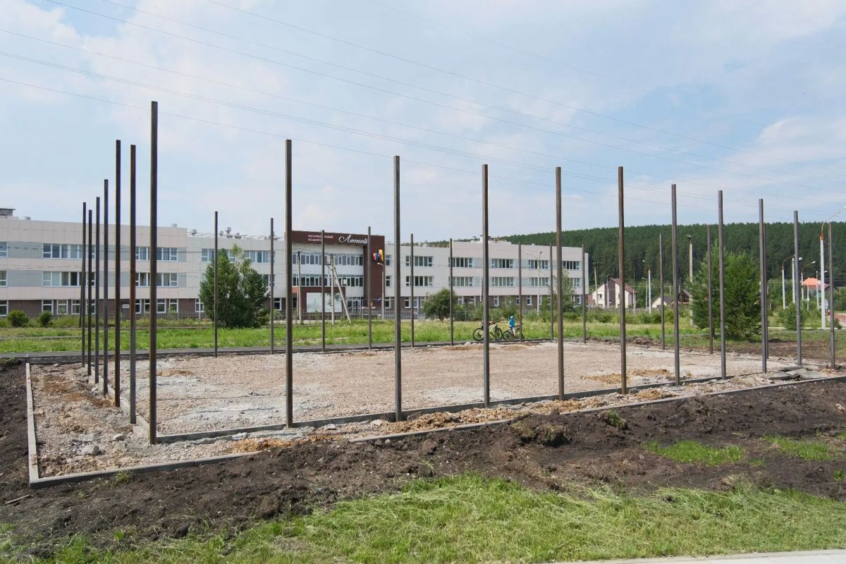 В парке «Полесье» проводят третий этап благоустройства В парке «Полесье» проводят третий этап благоустройства