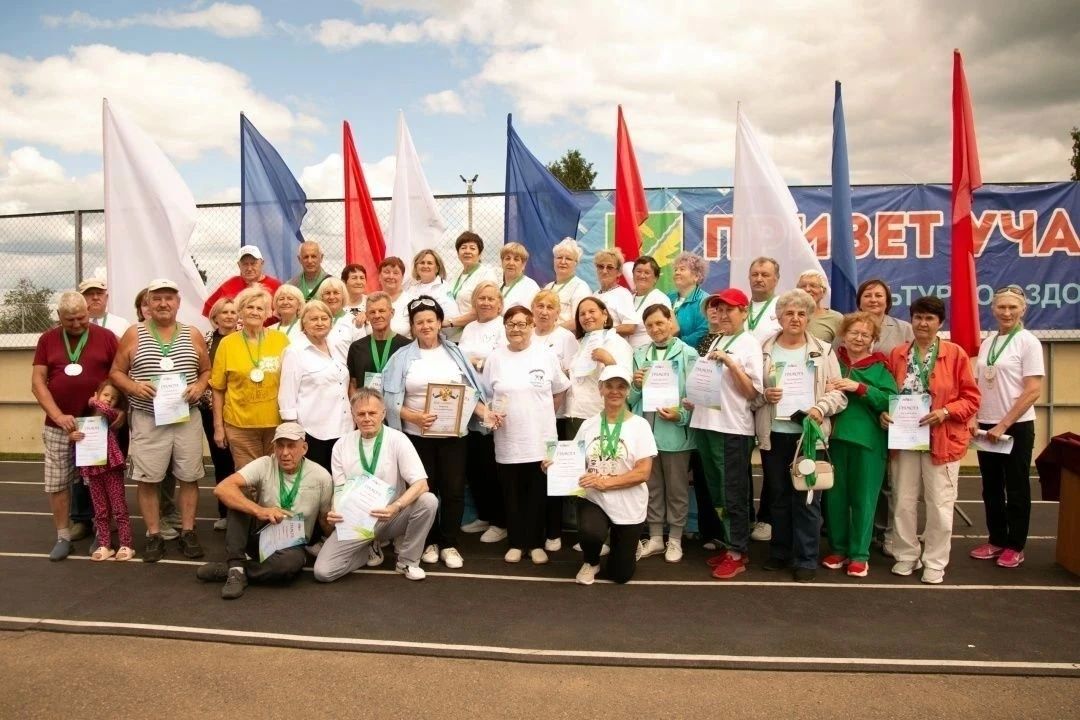 В Тайшетском муниципальном округе прошёл муниципальный этап Спартакиады пенсионеров «За активное долголетие», в рамках которого люди старшего поколения выполнили нормативы Всероссийского физкультурно-спортивного комплекса... В Тайшетском муниципальном округе прошёл муниципальный этап Спартакиады пенсионеров «За активное долголетие», в рамках которого люди старшего поколения выполнили нормативы Всероссийского физкультурно-спортивного комплекса...