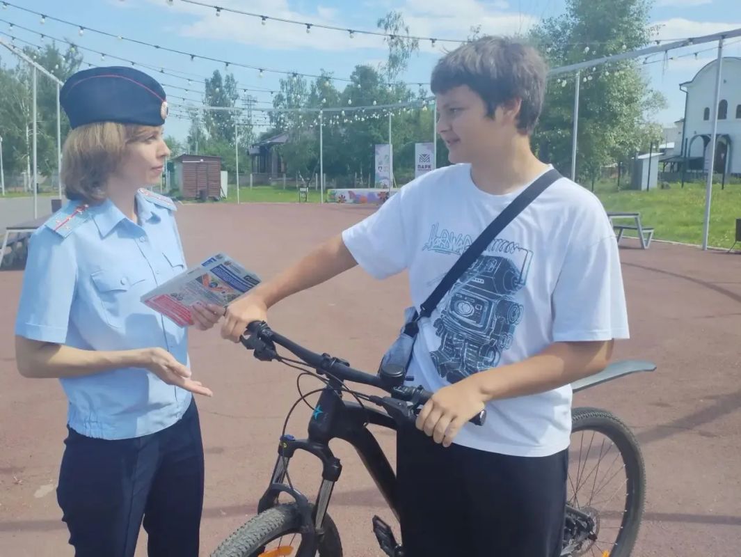 Профилактическая акция «Безопасное лето» прошла в Братске Профилактическая акция «Безопасное лето» прошла в Братске