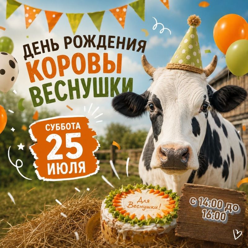 Иркутский Зоосад приглашает на день рождения Веснушки!