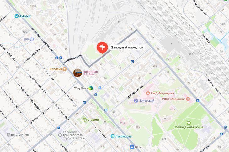 Проезд по переулку Западному в Ново-Ленино закроют на полтора месяца