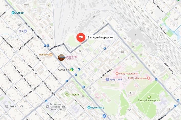 Проезд по переулку Западному в Ново-Ленино закроют на полтора месяца