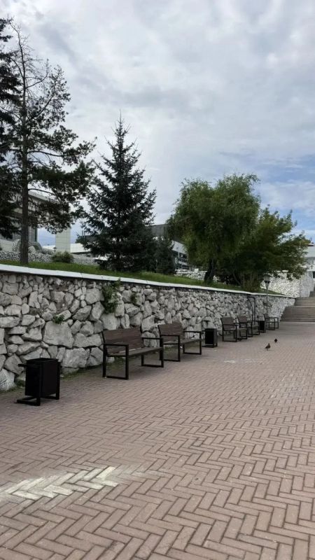 Парк в Солнечном стал комфортнее: новые скамейки и свежий песок для волейбола