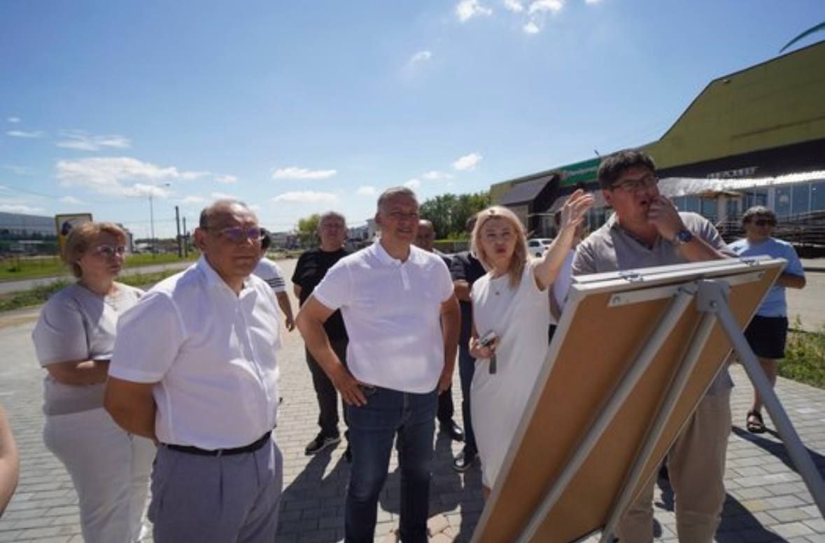 Комсомольский проспект в Усолье-Сибирском преображается Комсомольский проспект в Усолье-Сибирском преображается
