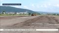 Первый этап ремонта взлетно-посадочной полосы завершился в Киренске
