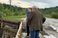 В Тайшете устраняют последствия аномального ливня