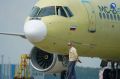 Кадры первого полёта серийного самолета МС-21
