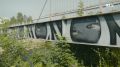 Технологический мост через Ушаковку превратился в новую городскую достопримечательность