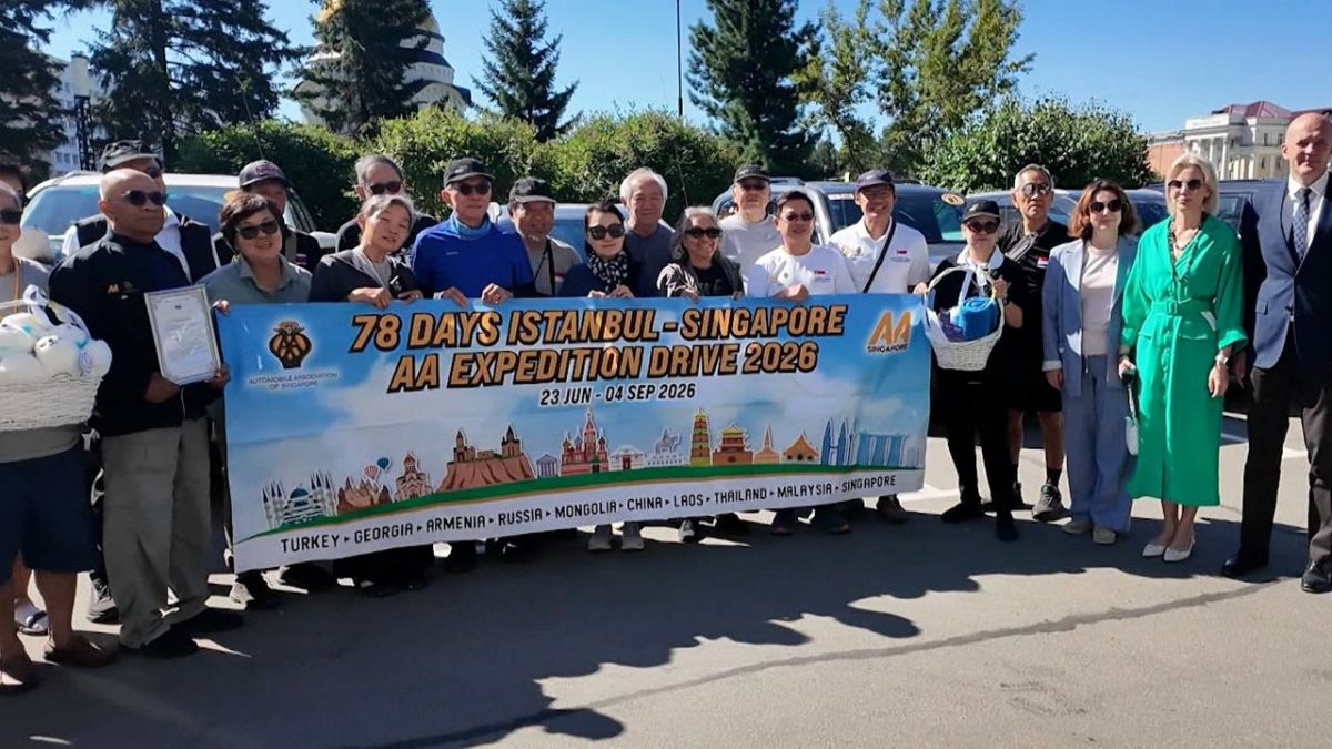 В Иркутск прибыла международная автомобильная экспедиция